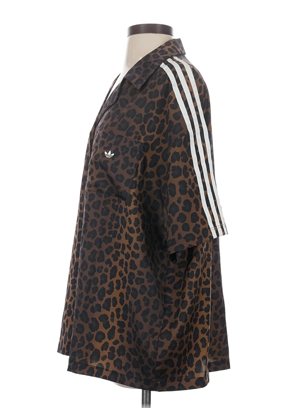 Adidas | Originals Women’s Animal Print Satin Shirt - Picture 10 of 10